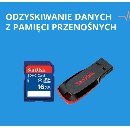 odzyskiwanie danych z pamięći flash, pendrive, kart